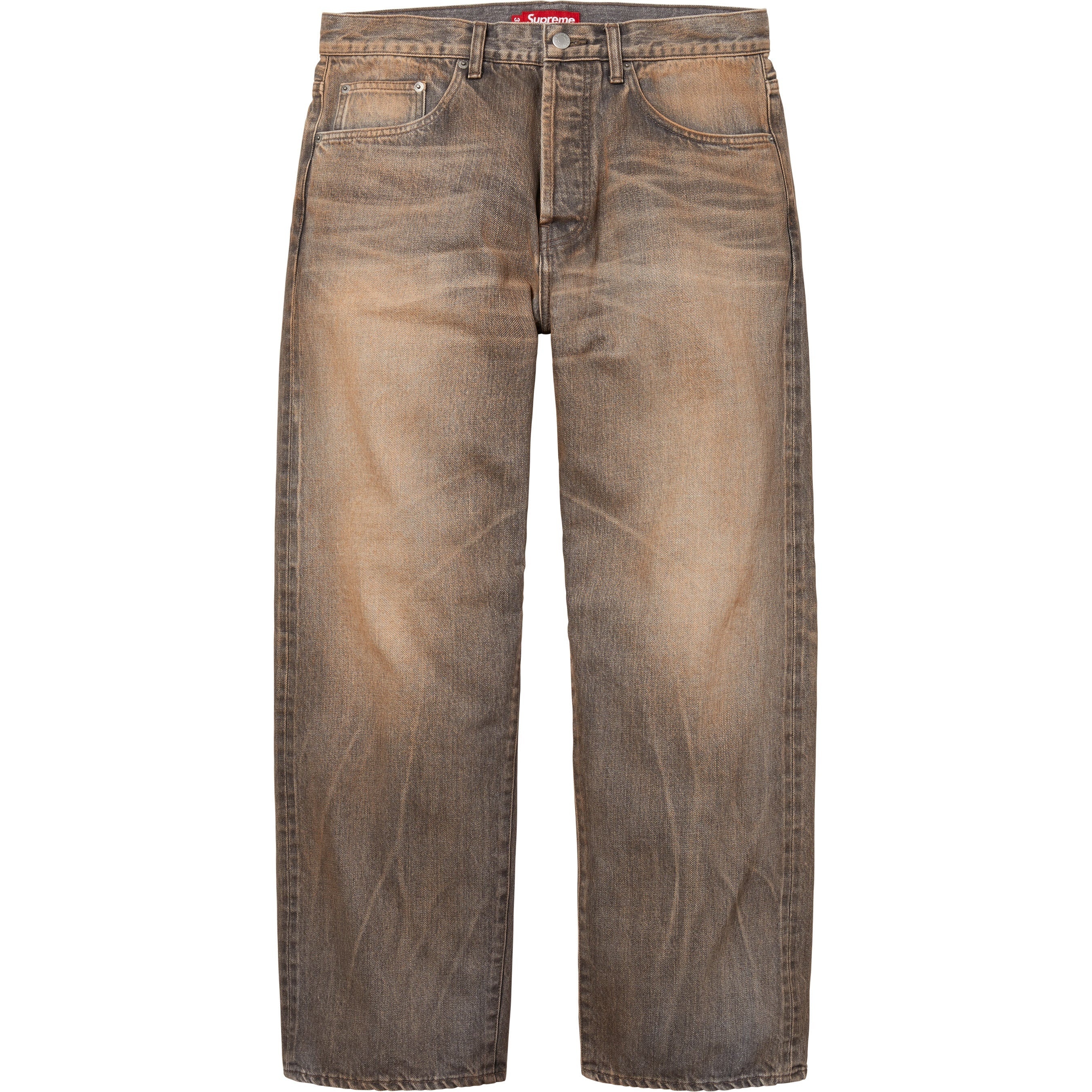 Distressed Loose Fit Selvedge Jean view 9